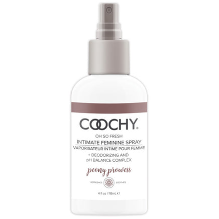 Coochy Brand Intimate Feminine Spray - Peony Prowess - 4 oz.