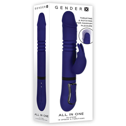 The Gender X Thrusting, Rotating Rabbit Vibrator