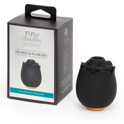 The Black Rose - Premium Clit Sucker from Shade of Grey