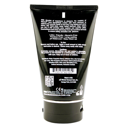 Wicked Jelle Anal Lube Ingredients