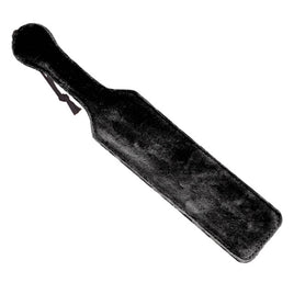 This Spanking Paddle Offers Two Sensations - Leather & Fur