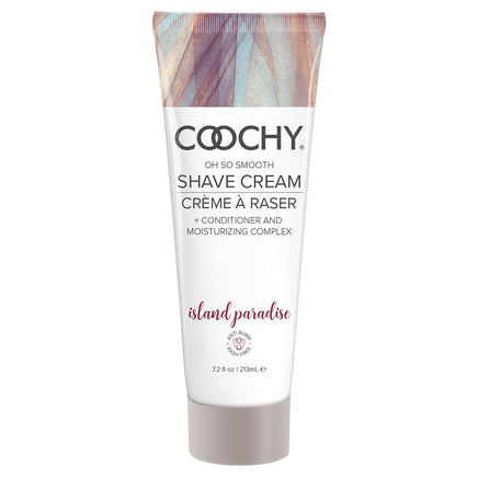 Shave Your Coochy With Coochy Cream - Island Paradise Flavor - 7.2 oz.