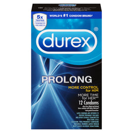 Durex Prolong Condoms - 12 pack