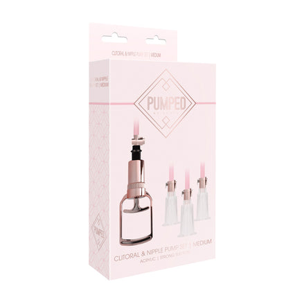 A Clit and Nipple Pump - Rose Gold