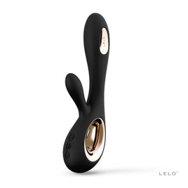 LELO SORAYA WAVE - Luxury Rabbit Vibrator - Black