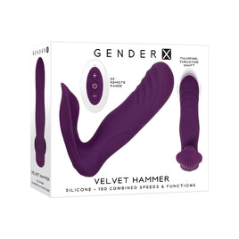 The Gender X Velvet Hammer - Ultra Powerful Vibrator