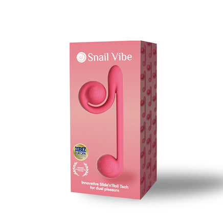 The Snail Vibe Stays In Contact With Your Clitoris - Pink