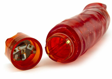 Huge Jelly Vibrator Battery Compartment