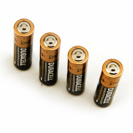 Four AA Duracell Batteries