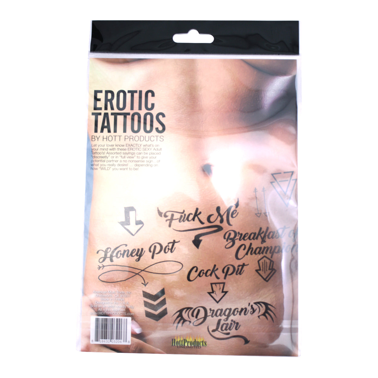 Erotic Naughty Tattoo Sheet