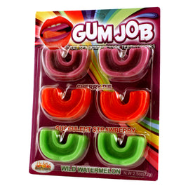 Gum Job Gummy Candy Teeth Covers - The Weirdest-Looking Oral Sex Aid Ever