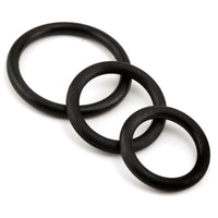 Three Rubber Cock Rings