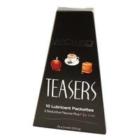 Teasers Flavored Lube Sampler - Really Tasty!