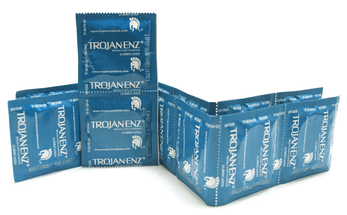 Trojan Enz Lubricated Condoms Trojan Enz Lubricated Condoms