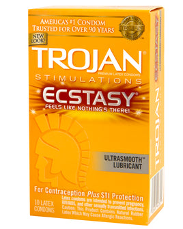 Is She Complaining Your Dick Isn't Textured Enough? Try Trojan Ultra Ribbed Ecstasy Condoms