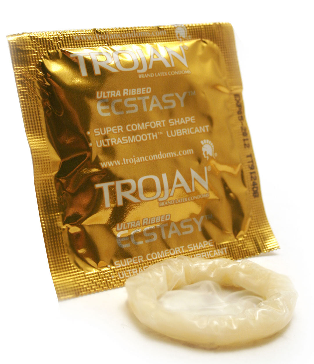 Trojan Ultra Ribbed Ecstasy Condoms - 10 Pack Trojan Ultra Ribbed Ecstasy Condoms - 10 Pack
